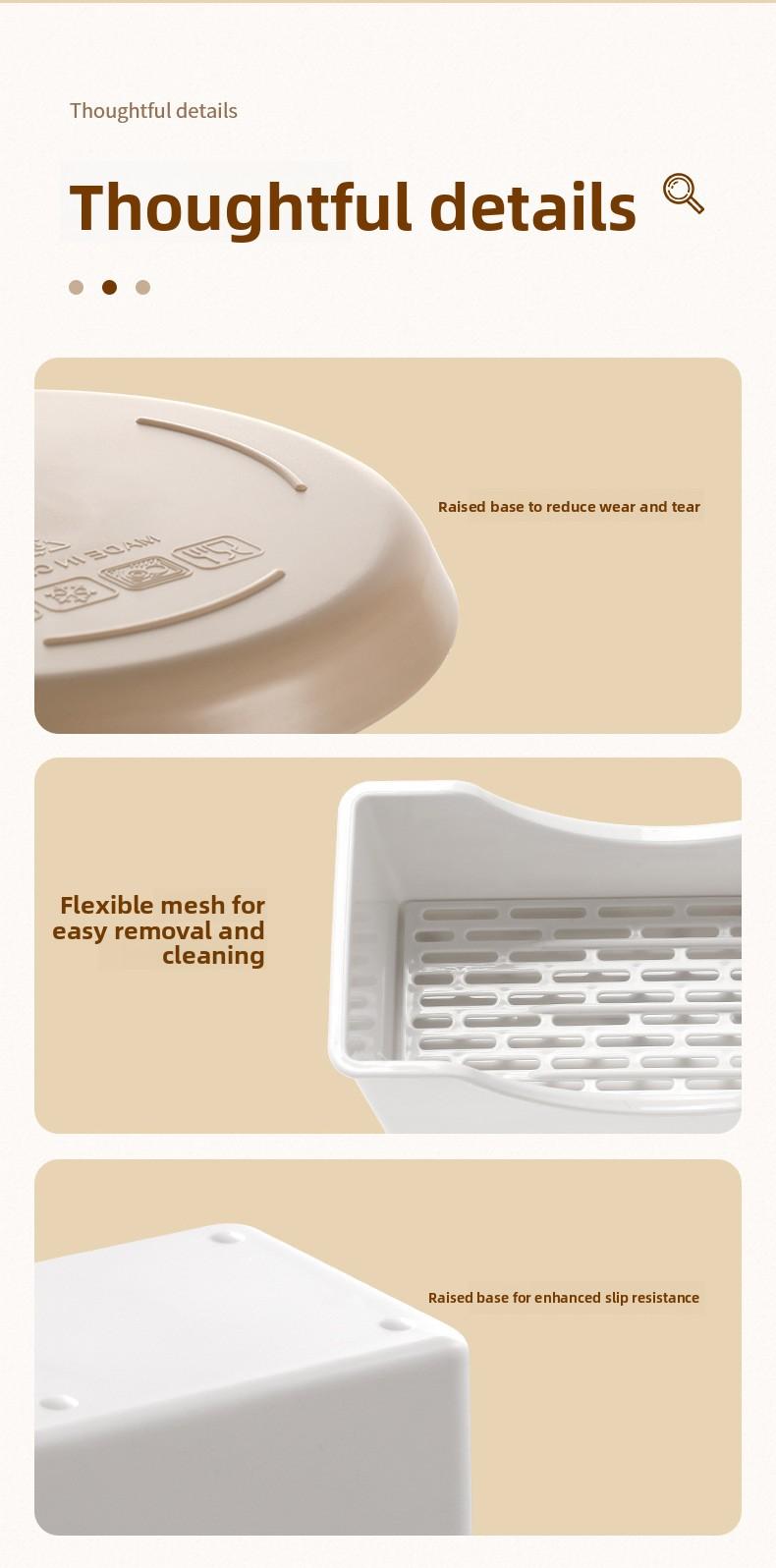 FaSoLa Japanese-style bone dish for home use, a waste dish for bones, plastic snack tray