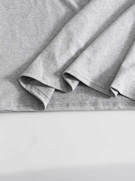 Women's Solid Color V Neck Nightdress, Casual Soft Comfortable Nightgown for All Seasons, Ladies Sleepwear for Indoor Wear, Glam Lounge Wear, Nighty Dress