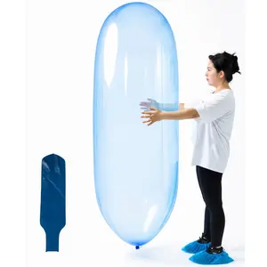 V1200 Model Latex Oval Large Long Balloon, Up to 70.8 Inches, Thickened Extra Large, Ideal for Birthday Parties, Wedding Decorations, Latex Balloons