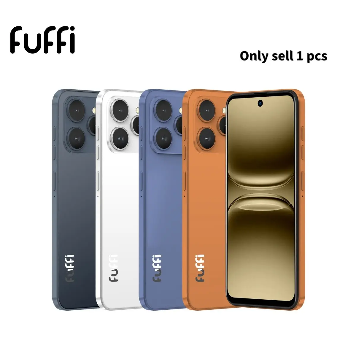 FUFFI M17 PRO Mobile smartphone, 6.56-inch screen, 3100mAh battery, 2+2MP pixels, 3GB RAM, 32GB ROM, Android 12.0 system, dual SIM dual standby, 4G network, GPS， Expandable memory