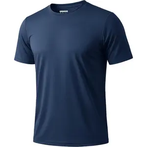 Men's Short Sleeve UPF 50+ T-Shirts Rash Guard Quick Dry Sun Protection SPF Shirts Swim Athletic Workout Top Tee New model