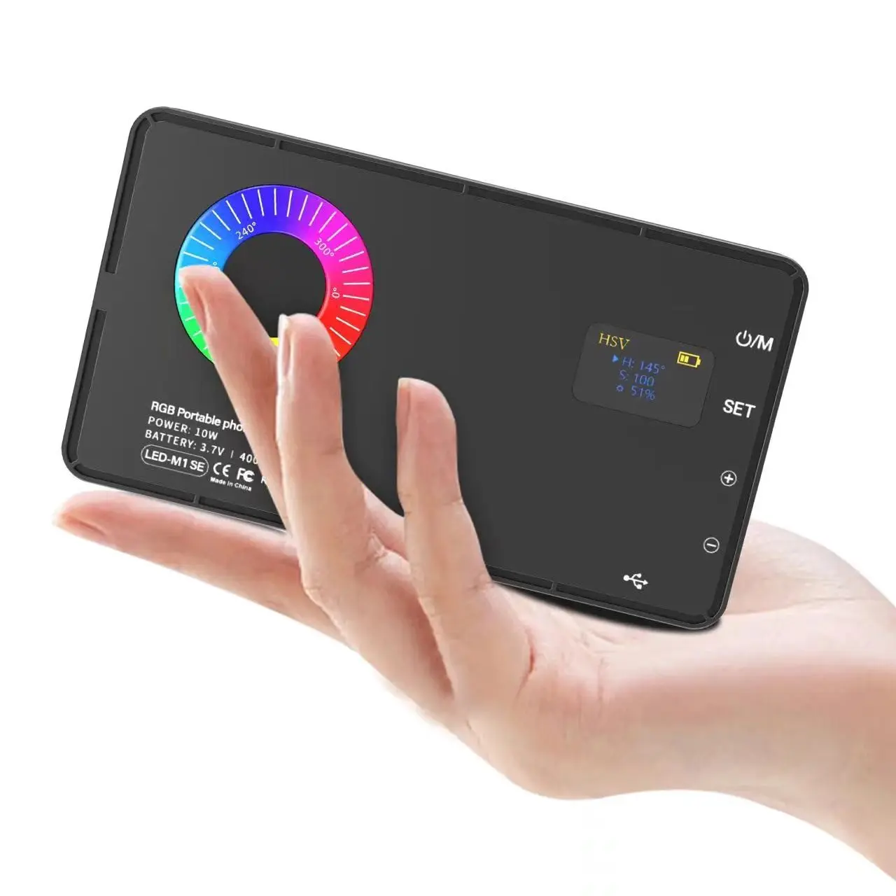 Professional Live Streaming Light, LED Video Light, RGB Atmosphere Lighting, Live Streaming Equipment, E-Commerce, Camera Shooting Accessories, Photoshoot Light
