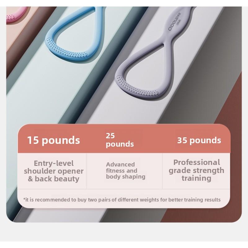 Fitness beauty back tension rope, tension device, elastic rope, yoga rope for men and women, home fitness equipment