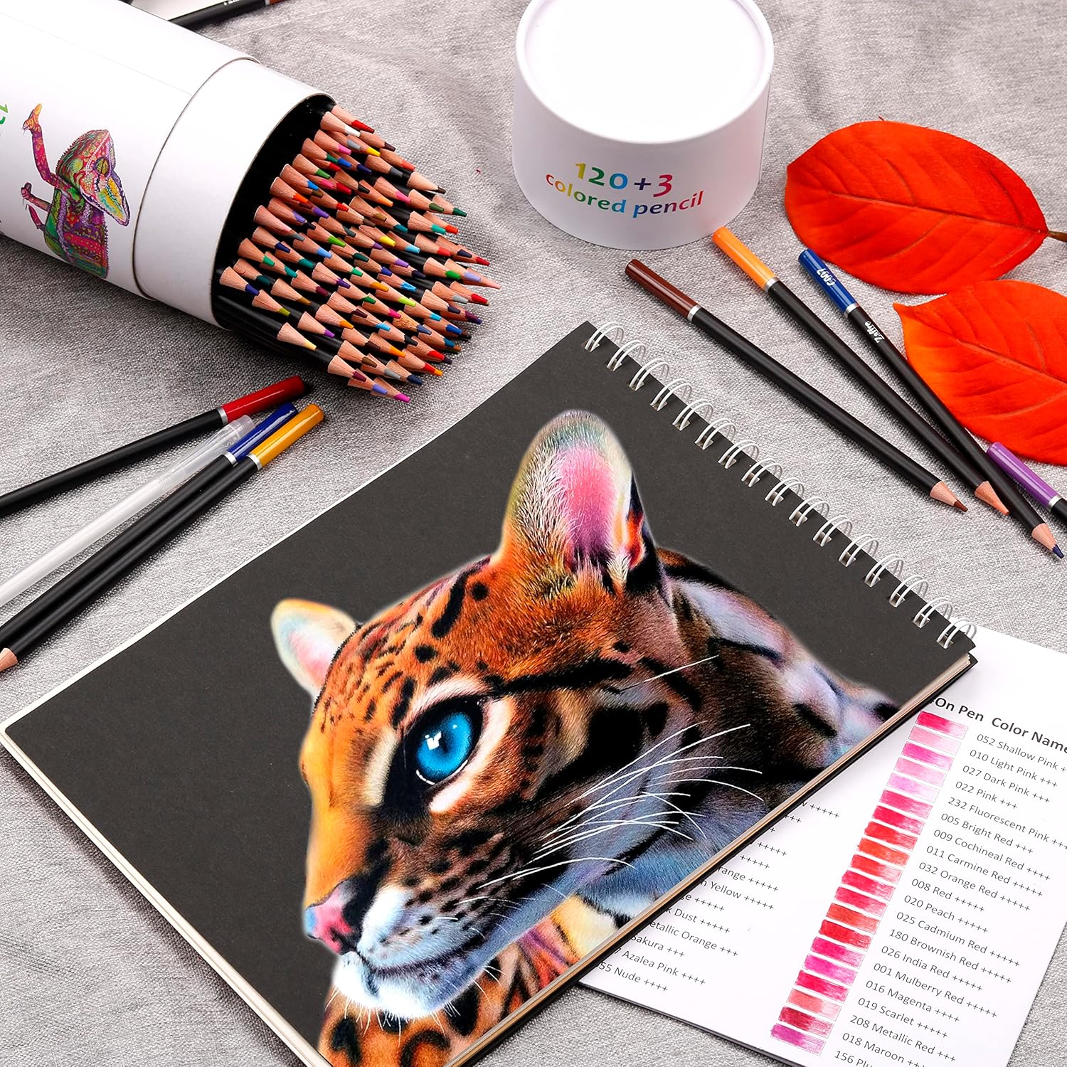 Colored Pencil Set, 50/72pcs/120pcs Soft Core Colored Pencil, Drawing Blending Shading Pencil, Colorful Marker Set, Art Supplies for Adults Beginners, Coloring Book Markers for Crafts, Creative Craft Kit, Colorful Precision Pens