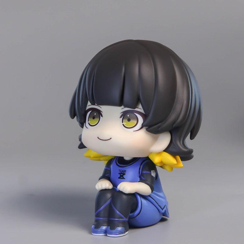 Anime Figure Itoshi Sae Reo Mikage Rin Itoshi Nagi Seishiro PVC Action Figure Model Desktop decoration Gift child toy