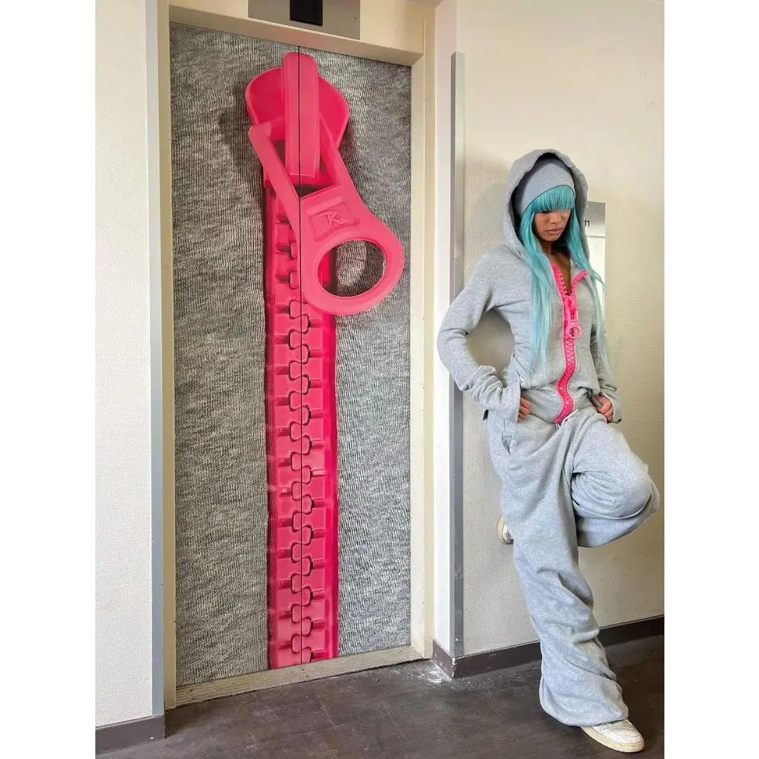 Oversized Hoodie Women Y2k European and American Retro Oversized Zipper Harajuku Street Hip-hop Casual Zipper Sweatshirt Unisex