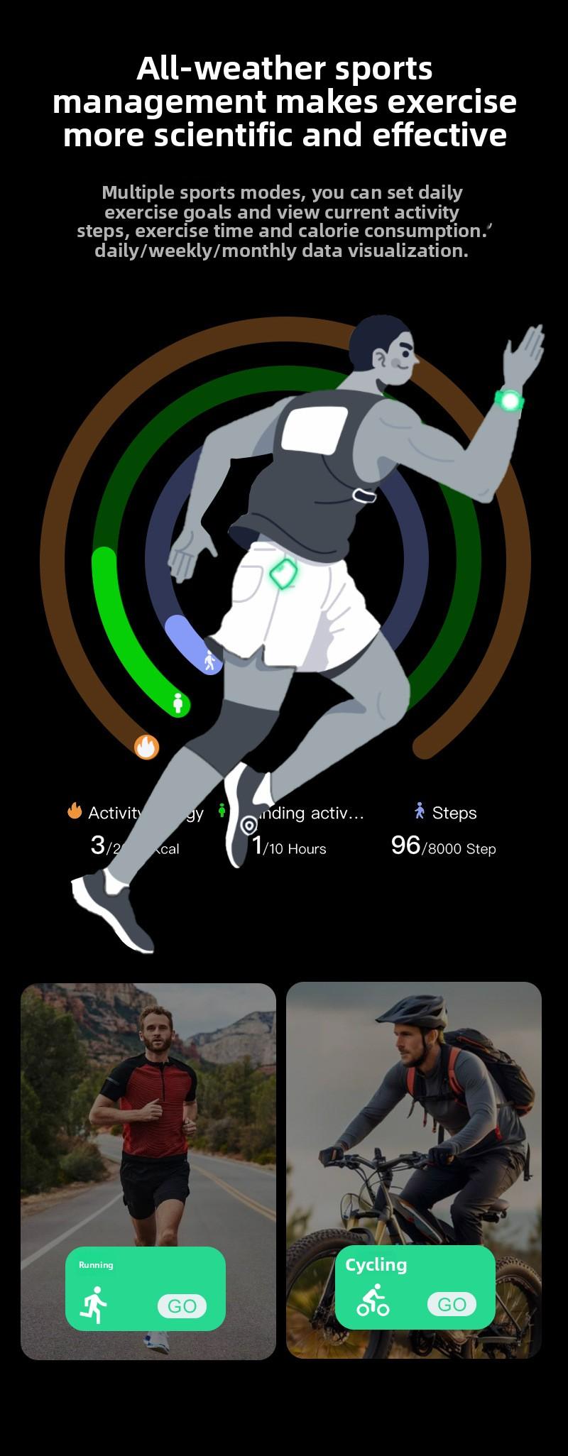 R13 Smart Ring Blood Oxygen Monitor Step Counter Sleep Tracker Bluetooth Fitness Activity Tracker for Health Monitoring Sports Exercise Tracking with Display