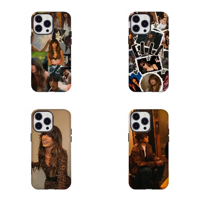 E-Ella Vance Custom Wireless Vintage Celebrity Fan Art Photo Collage Smartphone Casing - Protective Cover with Resistance for iPhone 11-17, and for Samsung S21-S25, Perfect Fan Gift (Mobile Phone Accessory)