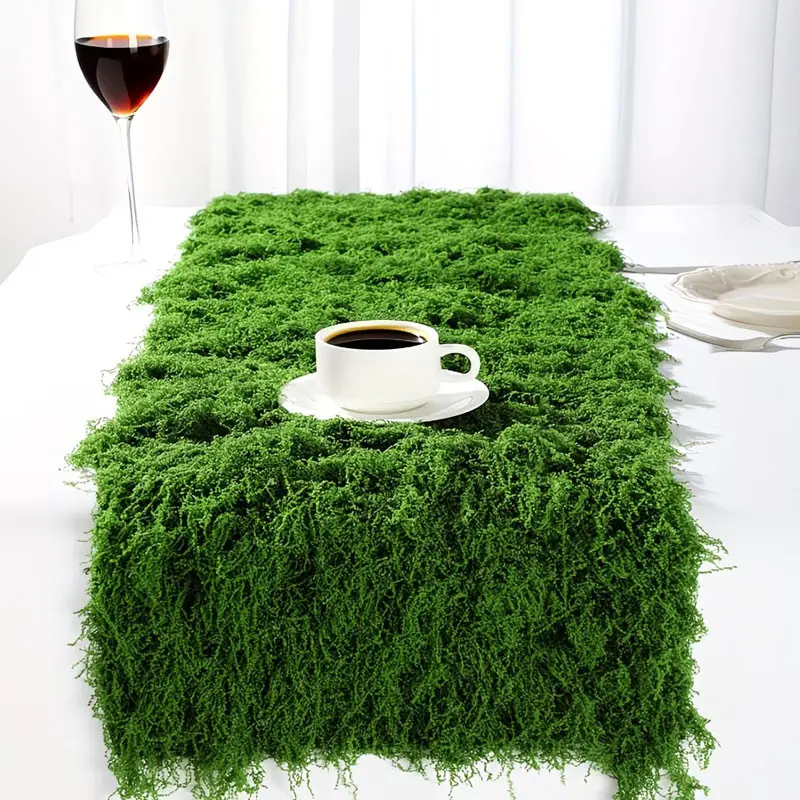 Artificial moss carpet, realistic moss mat, fake moss, cuttable, easy to maintain, suitable for indoor/outdoor decoration, weddings, gardens, rooftops, walls, party decorations, etc.