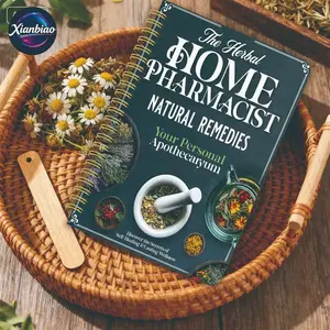 1 Pc Herbal Home Pharmacist Natural Remedies Guidebook, Vintage Botanical Spiral Notebook, Apothecary Style Cover, Plant Inspired Wellness Notes, Self Care Reading, Cozy Kitchen Shelf Decor, Gift For Women, Moms, Book Lovers, TikTok Finds, New Gift