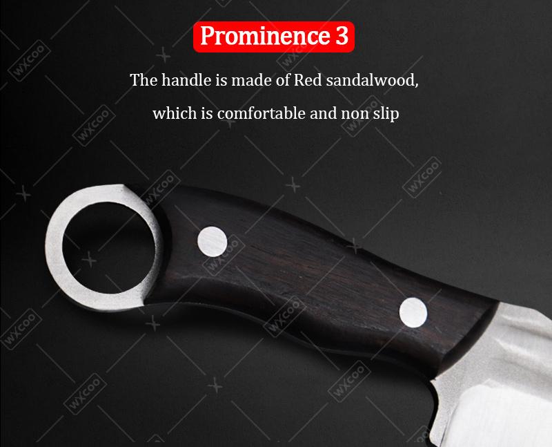 Professional Kitchen Knife Stainless Steel Boning Knife Slicing Knife Cutting Knife Multi-functional Kitchen Knife Set Killing Knife