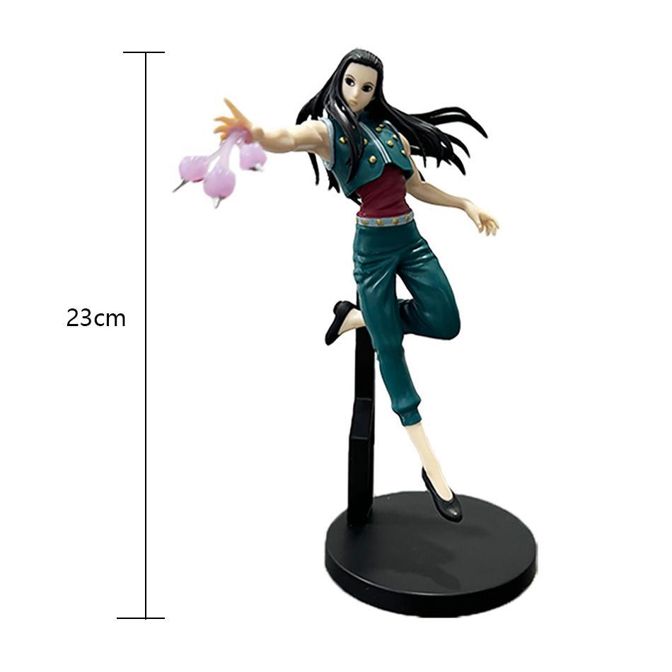 15-23cm Hunter x Hunter Chrollo Lucilfer Anime Figure Hisoka  Action Figure Killua Zoldyck Kurapika Figurine Collectible Model T