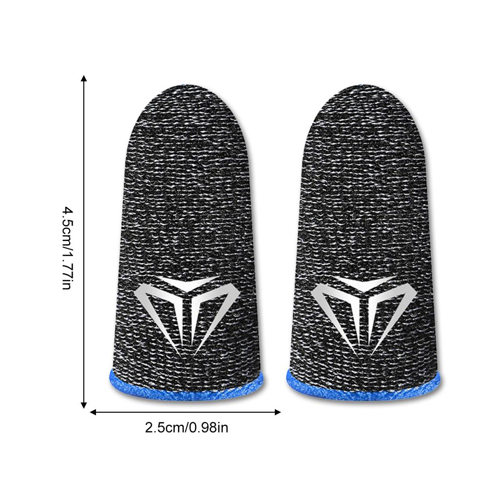 10pcs Mobile Game Fingertip Gloves For PUBG Gamer Sweatproof Anti-slip Touch Screen Finger Sleeve Breathable Gaming Finger Cover