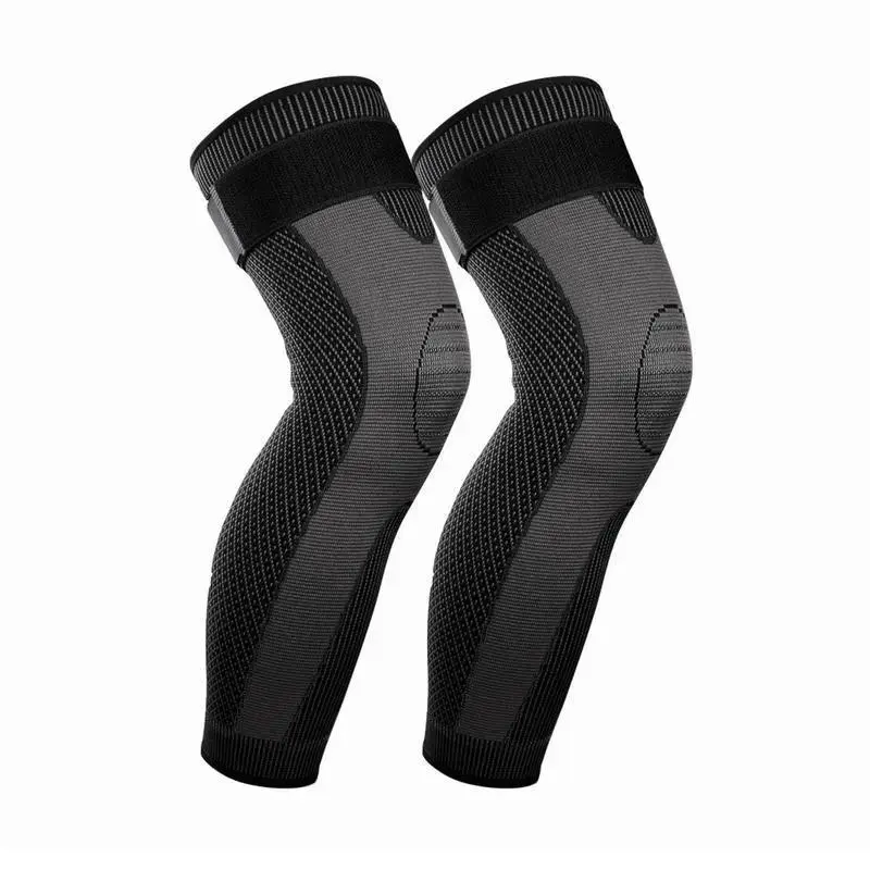 Full Leg Sleeves Long Compression Leg Sleeve Knee Sleeves Protect Leg, for Man Women Basketball, Arthritis Cycling Sport Football, Reduce Varicose Veins and Swelling of Legs
