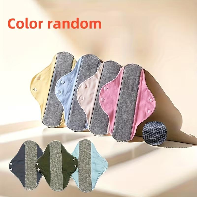 10 Pack Leak-Proof Washable Incontinence Pads with Graphene Aseptic Layer, Reusable Breathable Cotton Absorbent Pads for Women & Elderly, Odor-Resistant Comfort Protection