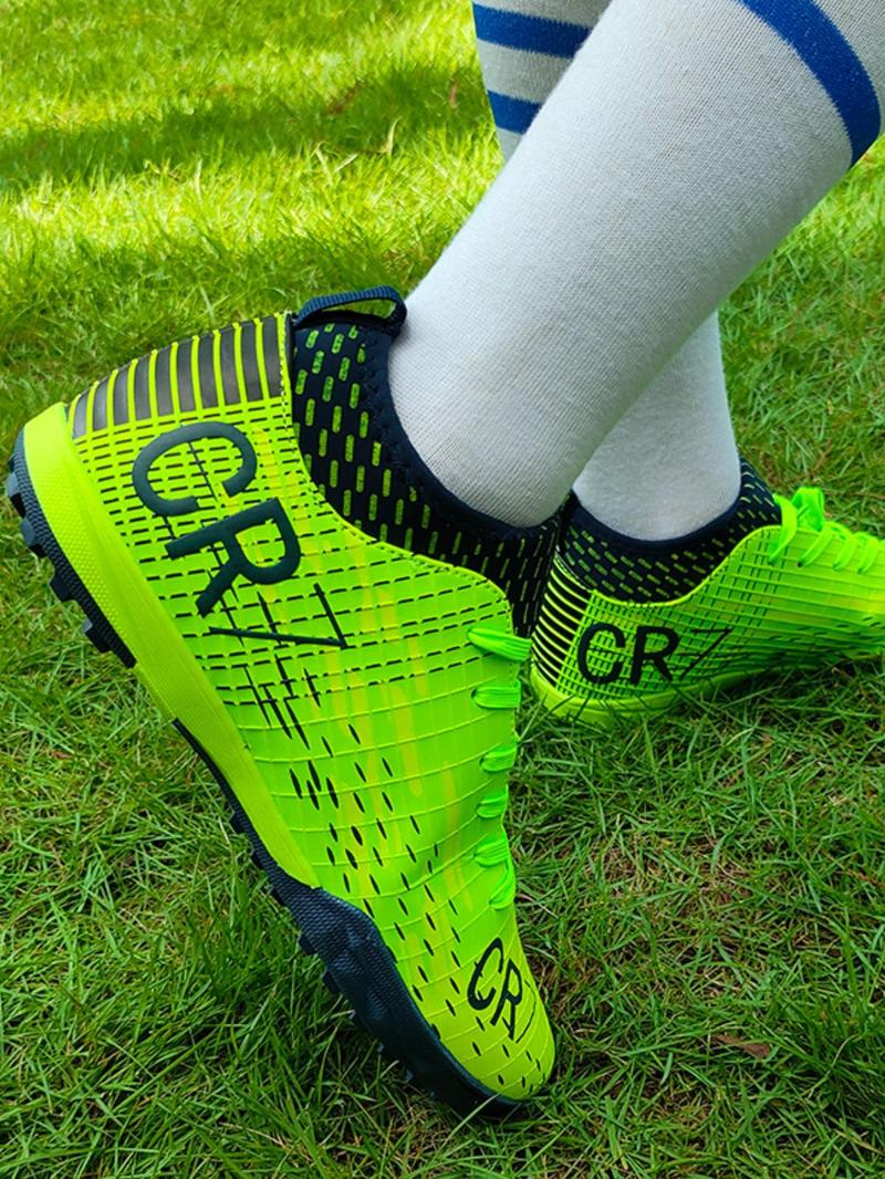 Unisex's Low Top Lace Up Football Shoes, Breathable Comfortable Anti-Slip & Wear-Resistant Football Cleats, Football Training Shoes, Soccer Shoes, Professional Football Boots for Men & Women for All Seasons