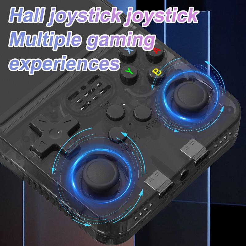 YLW GAMINJA Portable Handheld Game Console, Linux System with 3.5-Inch IPS HD Screen, Wireless Rechargeable Gaming Console for Travel