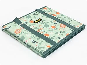 3-Pack Reusable Grocery Bags,Large Grocery Tote Bag Water Resistant Shopping Bags Foldable Grocery Bag for Shopping  Clothes,Shoes and Picnic