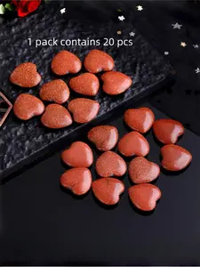1 pack contains 20 artificial gemstones and gold sand stones, which are perfect for DIY jewelry and are an ideal choice for making unique accessories. They are also essential materials for handmade projects