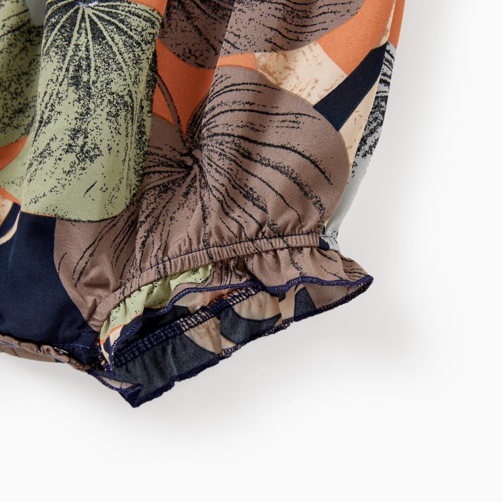 PatPat Family Matching Tropical Floral Print Jumpsuits for Mommy and Me Womenswear Piece