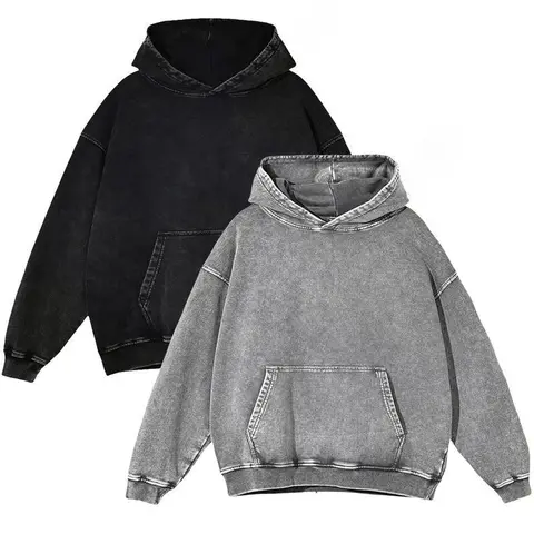 2 Pack Acid Wash Hoodie Oversized Vintage Hoodie Unisex Heavy Wayeight Hoopdie Distractess Houseodies for Medicaln Workmen Couldples