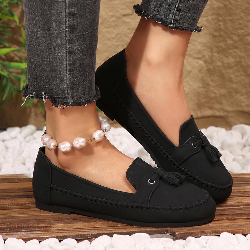Loafers for Women Slip On Flats Comfortable Business Dressy Casual Non Slip Work Walking Office Loafers Shoes Suitable for All Seasons