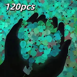 120pcs Glow in the Dark Mini Ducks, Resin DIY Decorations & Ornaments for Fish Tanks, Aquariums, Rooms, Holidays, Prank Games, Garden Décor & Party Supplies