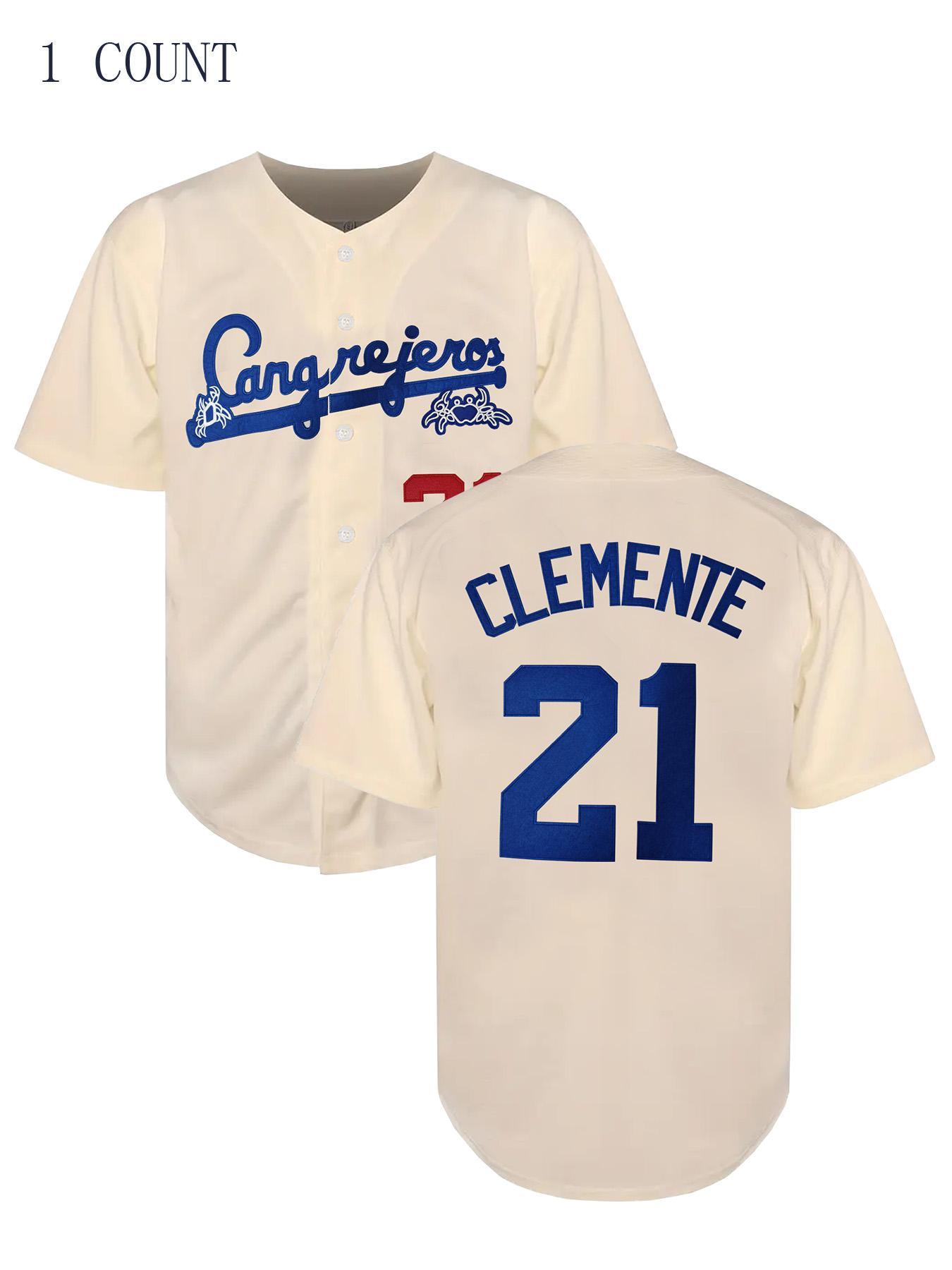 Men's Letter Embroidery V Neck Baseball Jersey, Casual Loose Striped Print Short Sleeve Button Sports T-shirt, Breathable Baseball Top for Outdoor Sports, Stylish Jersey