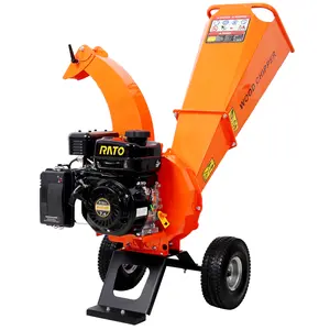 Wood Chipper Shredder Mulcher Heavy Duty 7 HP 212cc Gas Powered 3 Inch Max Capacity EPA Certified Engine