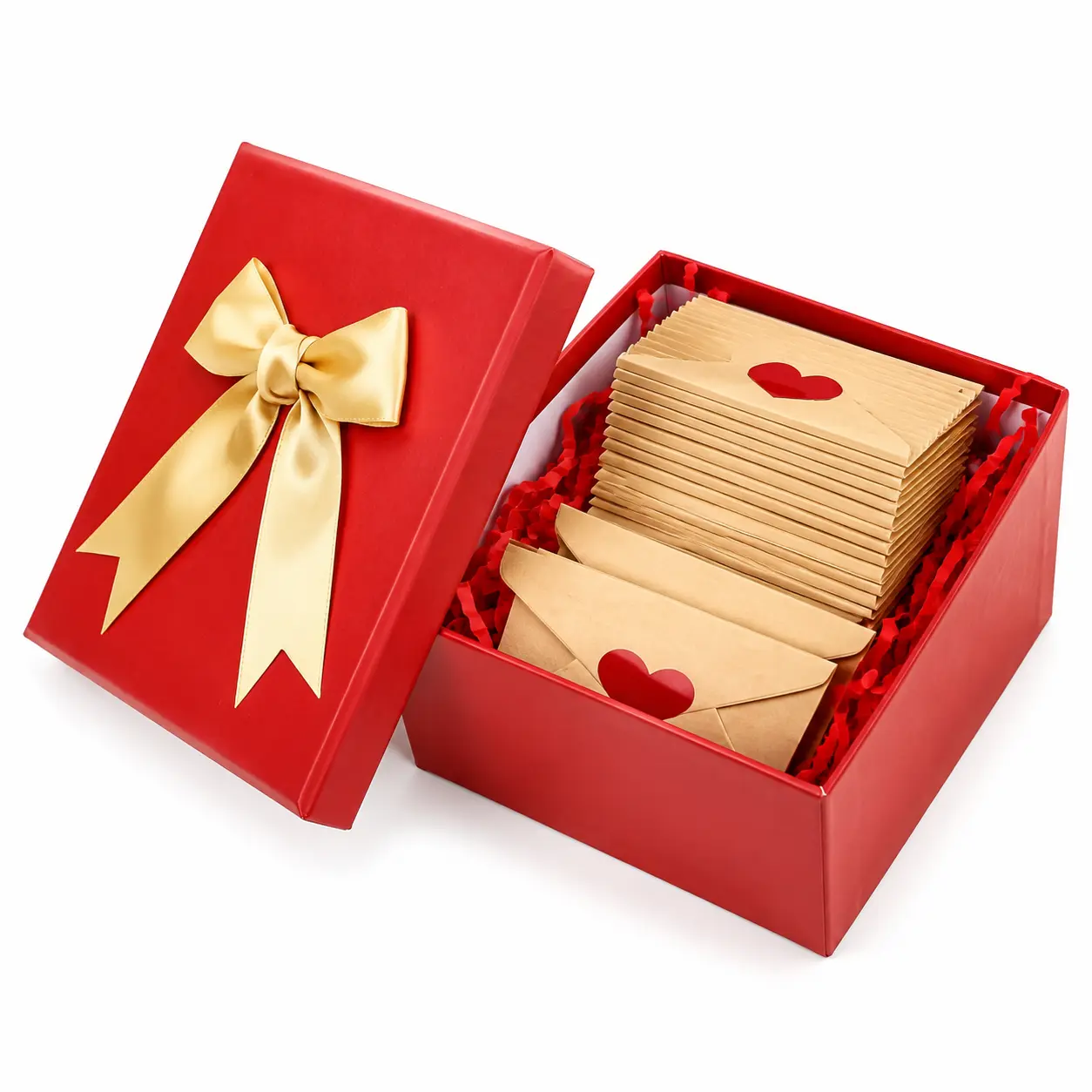 Handcrafted Mini Blank Card and Envelope Set in Keepsake Love Notes Box – Thoughtful Romantic Gift for Couples, Ideal for Anniversaries, Valentine’s Day, or Everyday Affection Expressions
