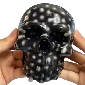 Pimple Popping Toy Zit Popping Skull Sensory Fidgets for Kids Reusable Satisfying Gadgets Party Favors for Study Relieving