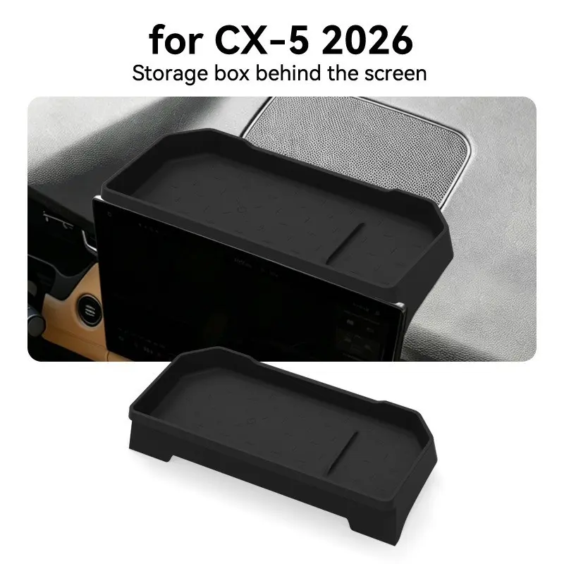 1pcs Mazda Cx-5 Dashboard Organizer, Central Console Storage Tray, Screen Back Holder, Instrument Panel Sorter, Protective Storage Bag