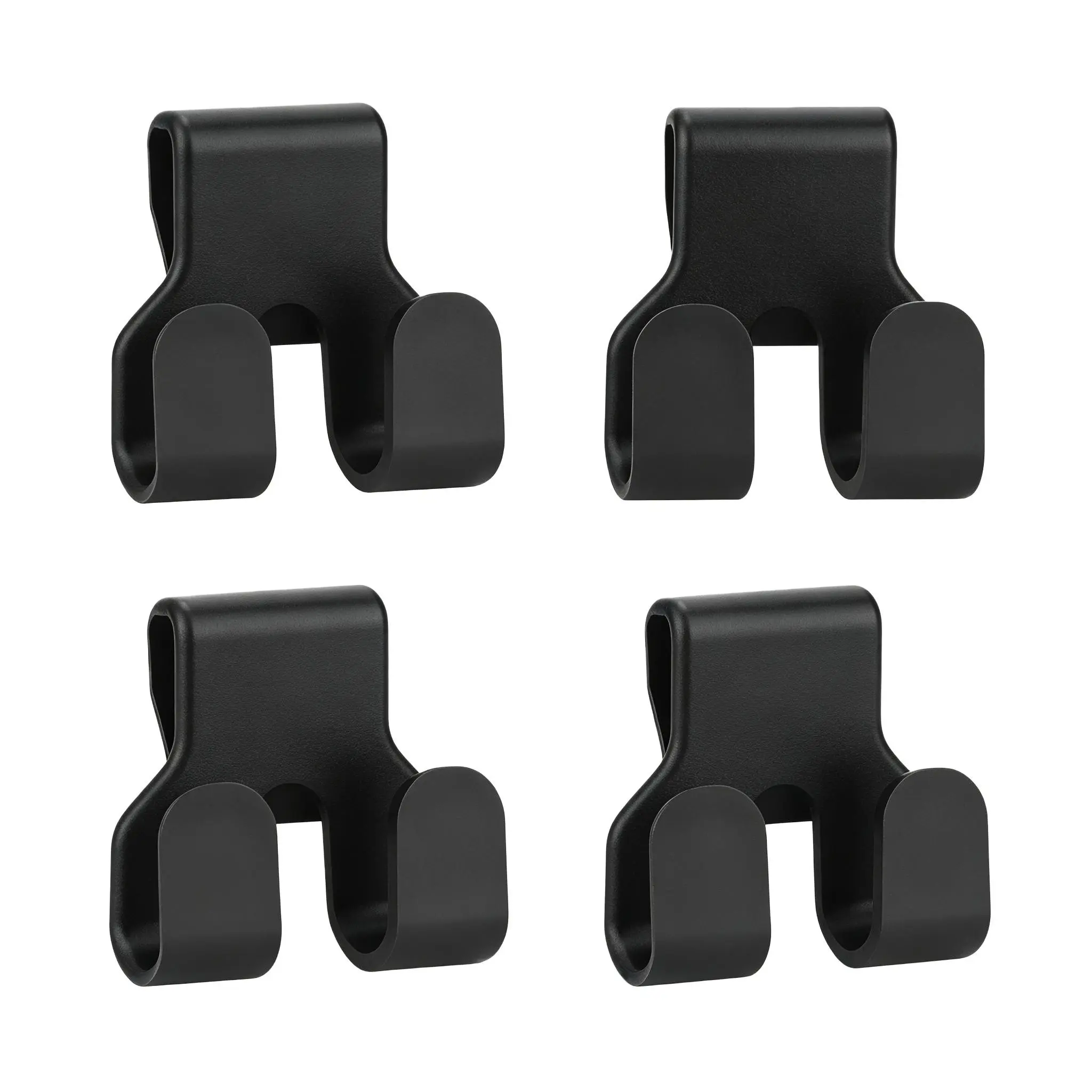 Universal Car Headrest Hook, Multi-Functional Dual Hooks for Handbags, Shopping Bags, Car Back Seat Storage Organizer, Motorcycle Helmet Hook