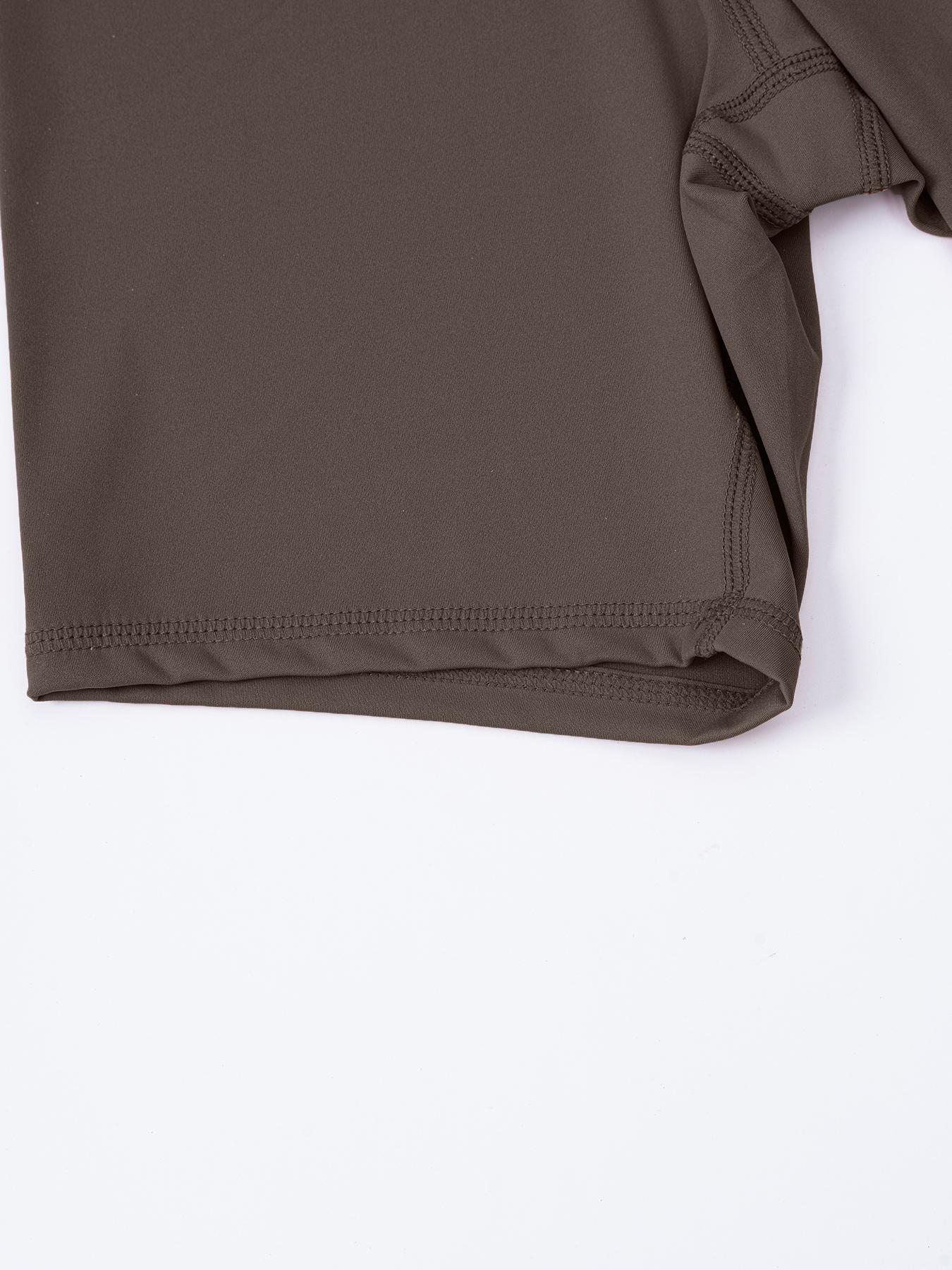 Two-Piece Set Women's Graphic Round Neck Tee & High Waist Shorts Tracksuit Set, Sporty High Stretch Crew Neck Short Sleeve T-shirt & Wide Waistband Skinny Shorts, Ladies Sportswear for Indoor Outdoor Wear