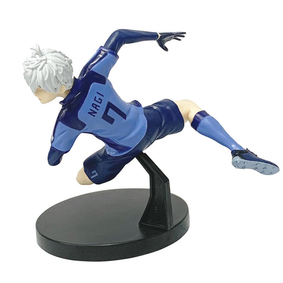 13CM Anime Figure BLUE LOCK Nagi Seishiro Rin Itoshi Action Figures Collection Model Figurine Doll Ornament Children Toy Gift