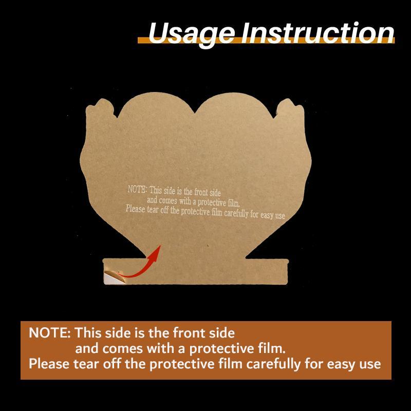 Creative Heart Shaped Night Light, USB Powered To My Mom Themed Desktop Light, Creative Ambient Personalized Acrylic Room Night Light, Lamp, Design