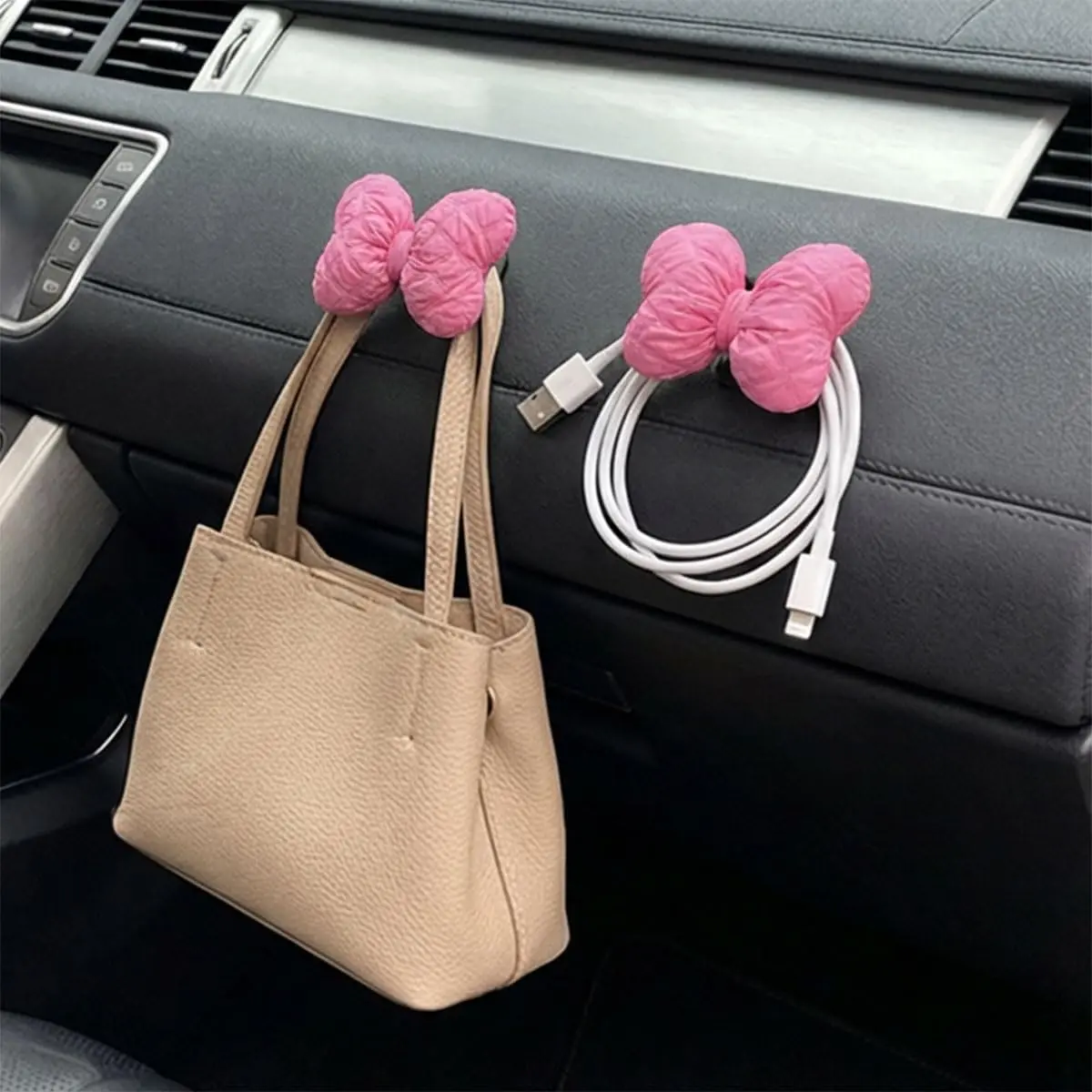 2 count Mini  Hooks, Self-Adhesive Backseat Hangers () |  Dashboard Storage Hook, Multifunctional Wall  Hooks,  Hook Stickers for Key   Earphone