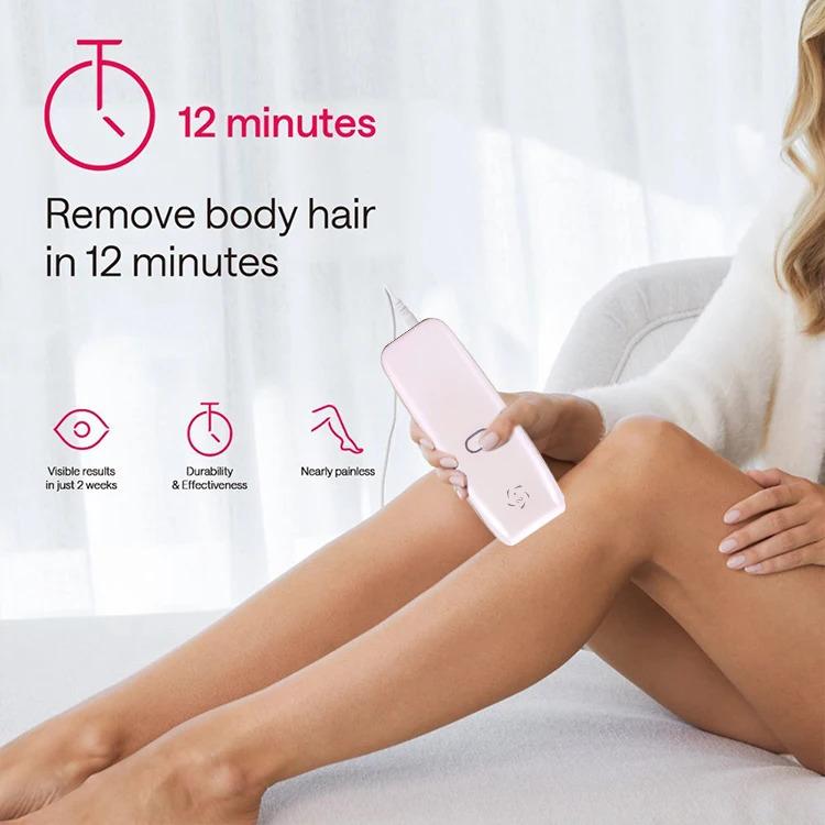 New Trends Dual Pulsed 600nm 72W Sapphire Cooling Freezing Point Hair Remover Laser Hair Removal Instrument IPL Hair Removal