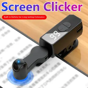 Screen Auto Clicker For Smart Phone Apps Video Live Streaming Gadget Smartphone Game Screen Touch Tripods Screen Tapper Supplies rechargeable automatic clicker