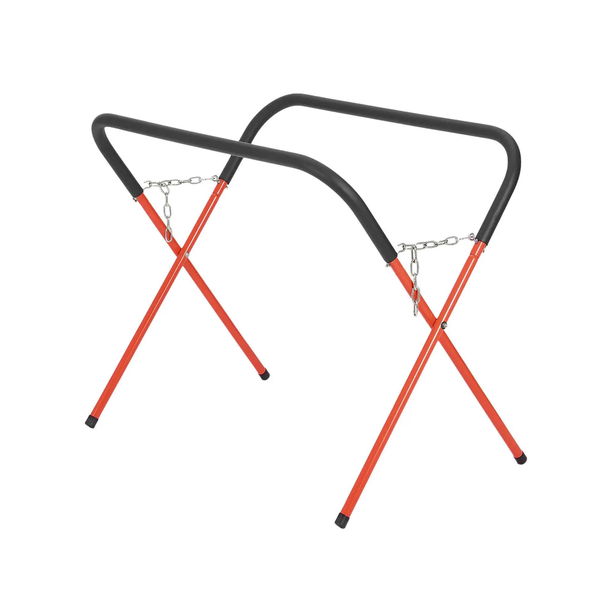 Heavy-Duty Folding Automotive Workbench - Portable Repair Stand with 500 lbs Capacity, Adjustable Height, Padded Top, Durable Powder-Coated Frame, Non-Slip Rubber Feet, Ideal for Garage or Shop Use, 2 Pack, 41" x 43" x 35"