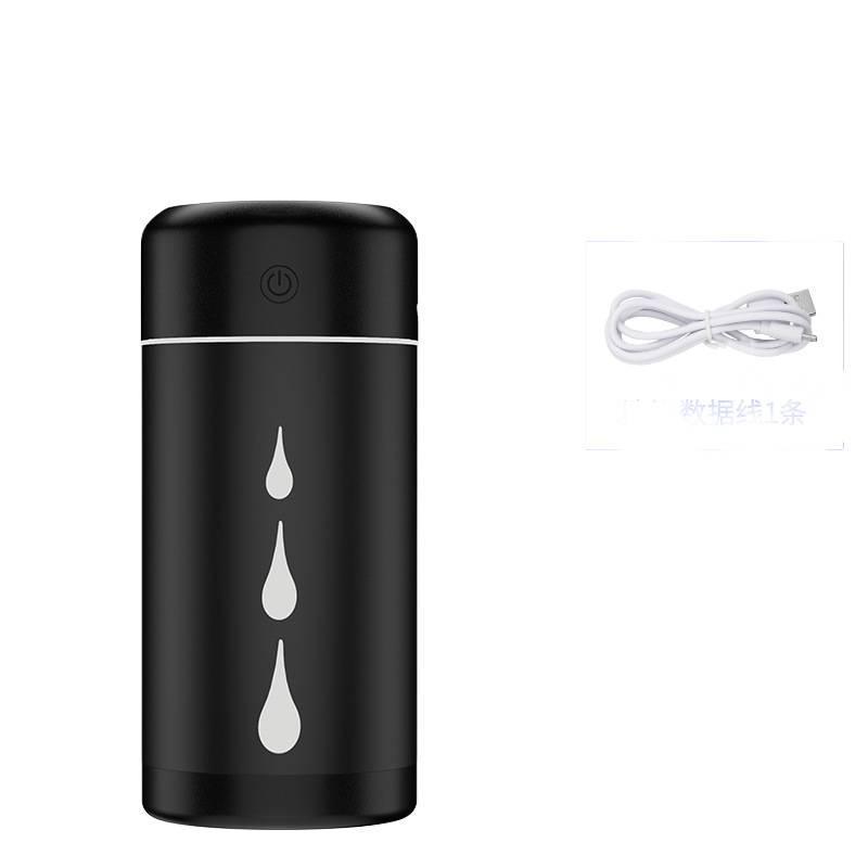 Universal Smart Electronic Car Humidifier, Air Purifier, Interior Fragrance Diffuser, Colorful LED Ambient Lighting