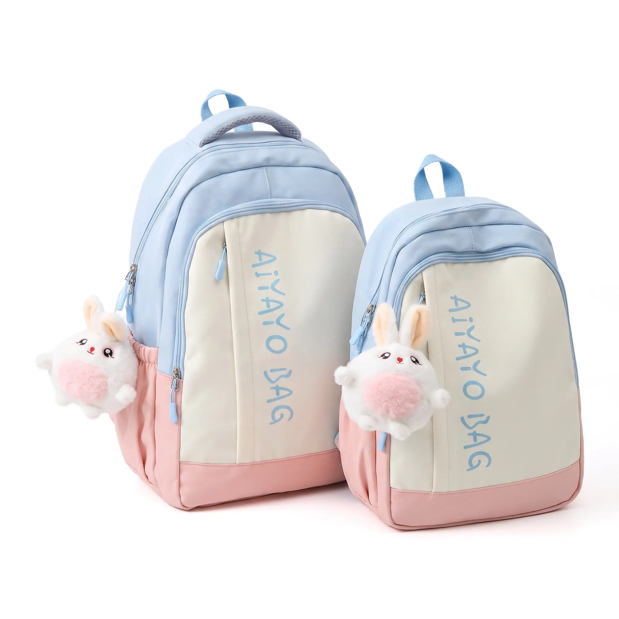 [Back-to-school Season] Unisex Waterproof Oxford Fabric Backpacks for School, Lightweight 20-35L with 11in Laptop Compartment, Solid Colors, Daily Use Casual Travel Backpack