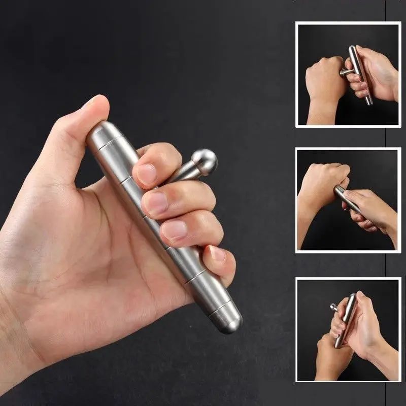 1pc Manual Acupuncture Point Massager, Handheld Deep Muscle Trigger Point Massager, Muscle Relief Massage Stick for Home & Office Use, Trigger Point Massage Tool for Feet, Hands & Back, Relaxing Massage Device, Multifunctional Massager with Window Breaker