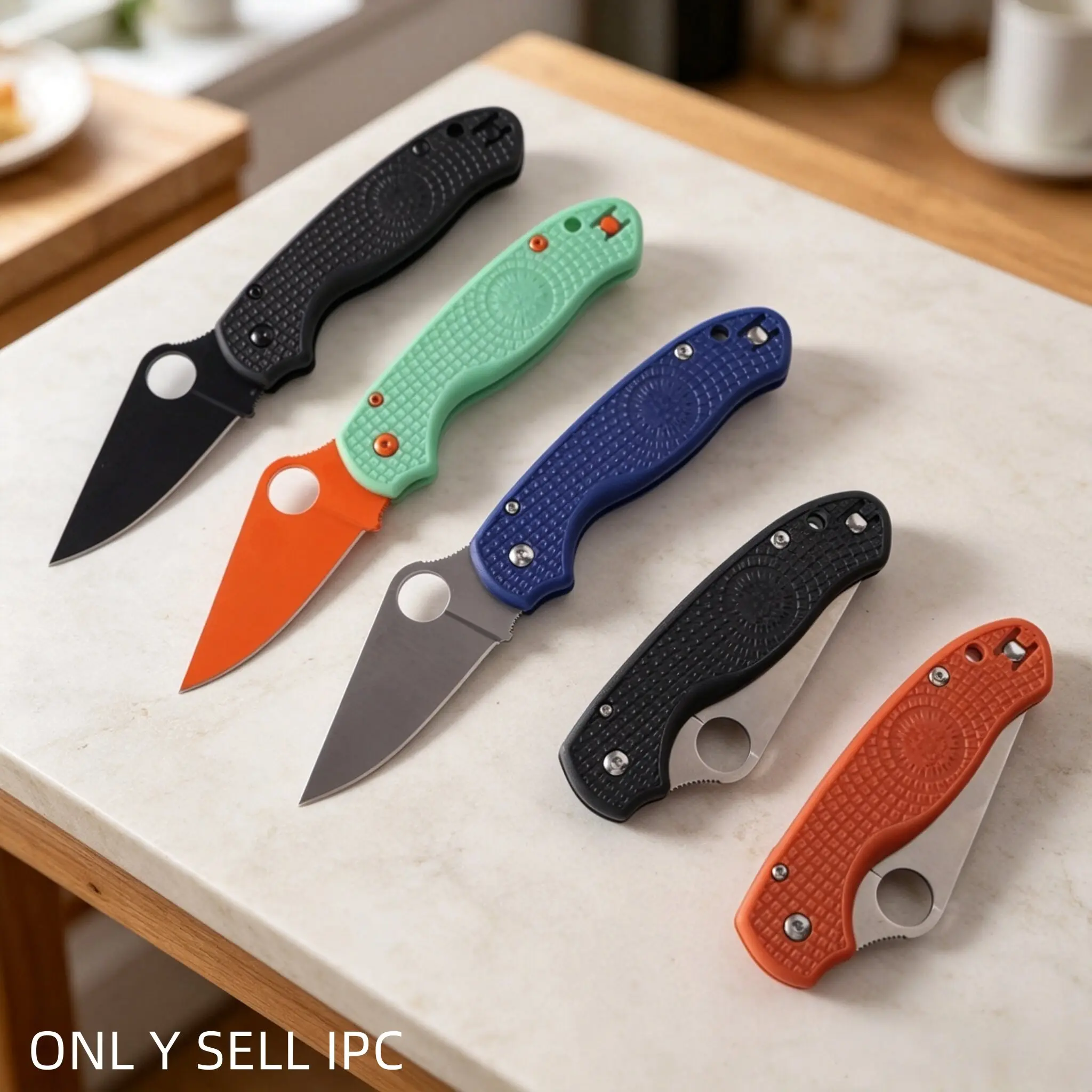 Lightweight Edc Folding Knife, Pocket Knife, Fruit Cutter, Camping, Fishing, Hiking, Daily Use, Durable, Kitchen Multi-Function, Men's Gift
