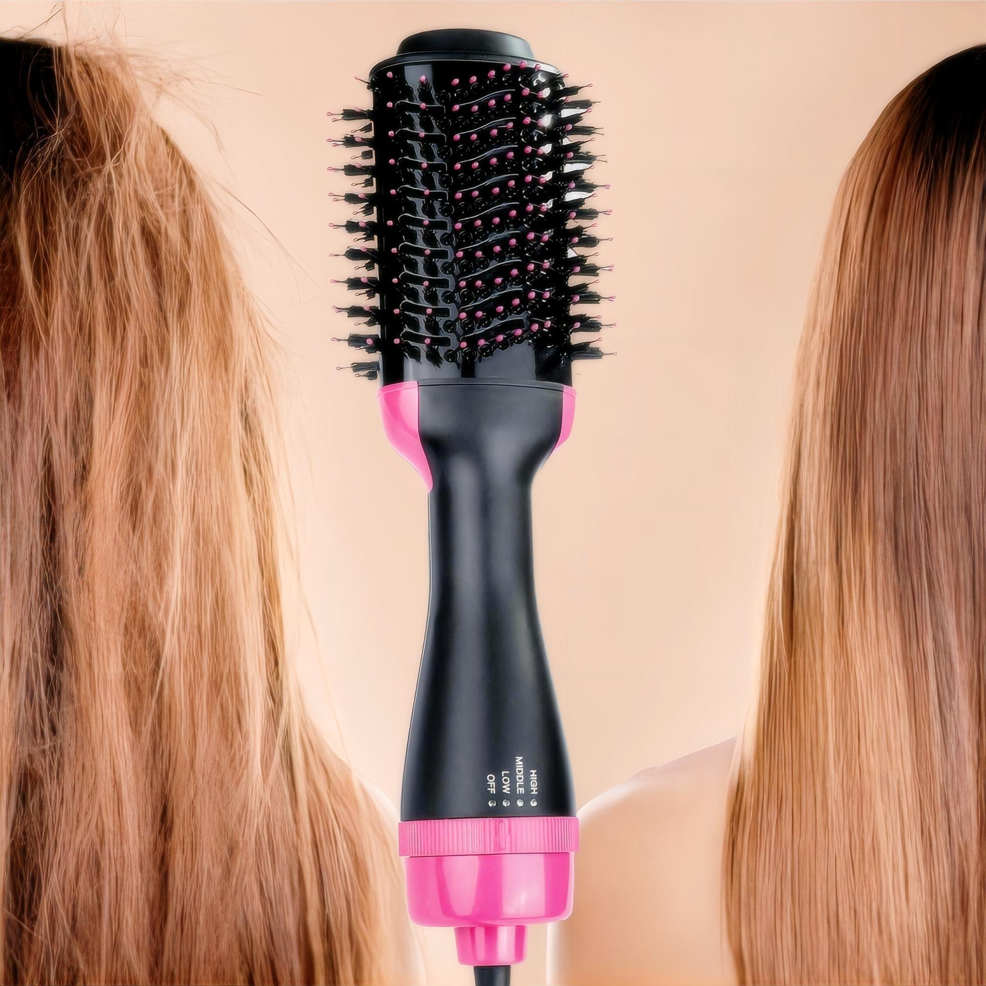 4 in 1 Hair Dryer Straightener, Multi-use Hair Dryer Brush with Aluminum Tube Comb Head, Lightweight Design Hot Air Comb for Home & Salon Use, Electric Curler, Curly Iron, Hair Curling Iron 4 in 1 Hair Dryer Straightener, Multi-use Hair Dryer Brush with Aluminum Tube Comb Head, Lightweight Design Hot Air Comb for Home & Salon Use, Electric Curler, Curly Iron, Hair Curling Iron