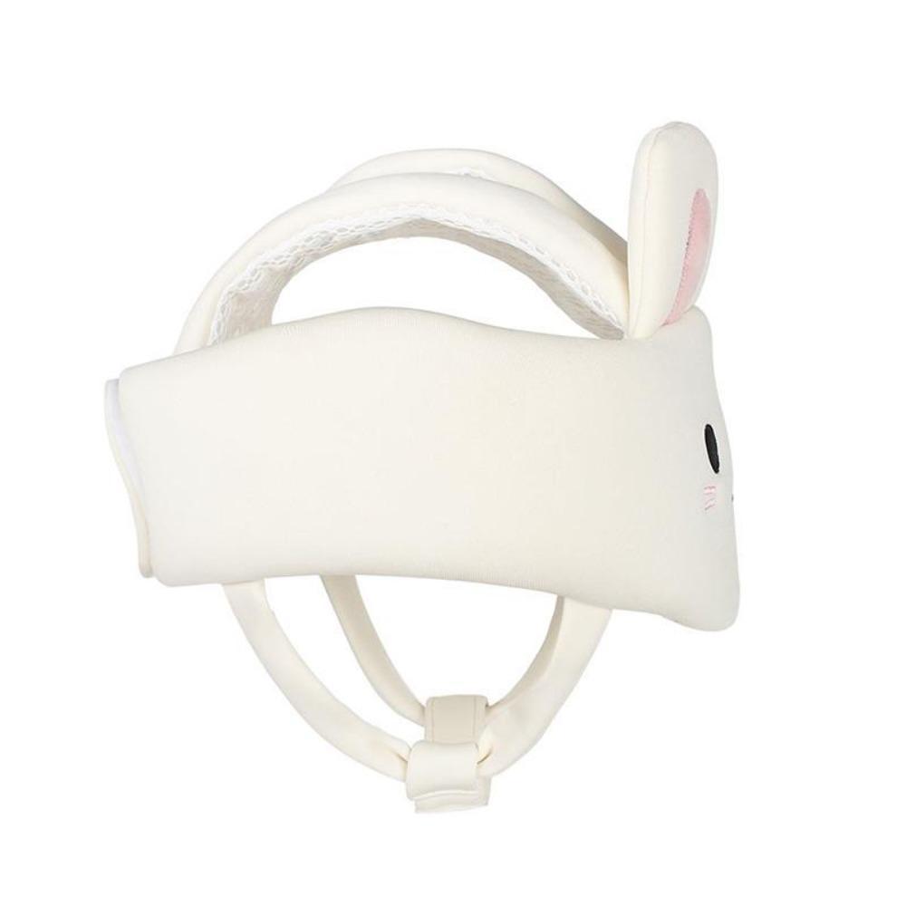 Cute Cartoon Rabbit Safety Helmet, Bunny Ear Anti-Collision Head Guard, Breathable Toddler Walking Protection Hat, Portable Travel Essential