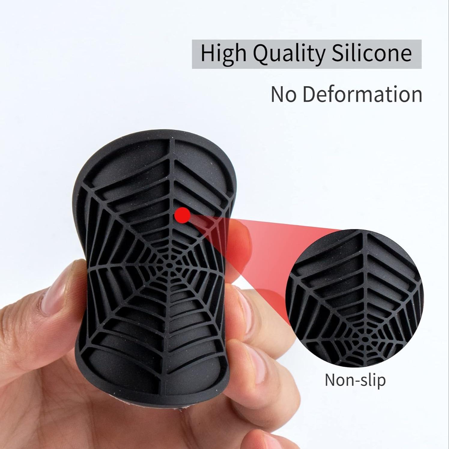 Spider Web Design Car Coaster, Creative Anti-slip Car Cup Holder Coaster, Universal Car Interior Accessories for Women & Men