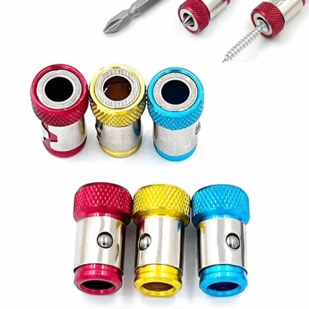 6pcs Anti-Slip Design Magnetic Ring Bit Magnetic Not Easy To Fall Off Magnetic Screwdriver Bit Non-Slip Grip High Performancezz