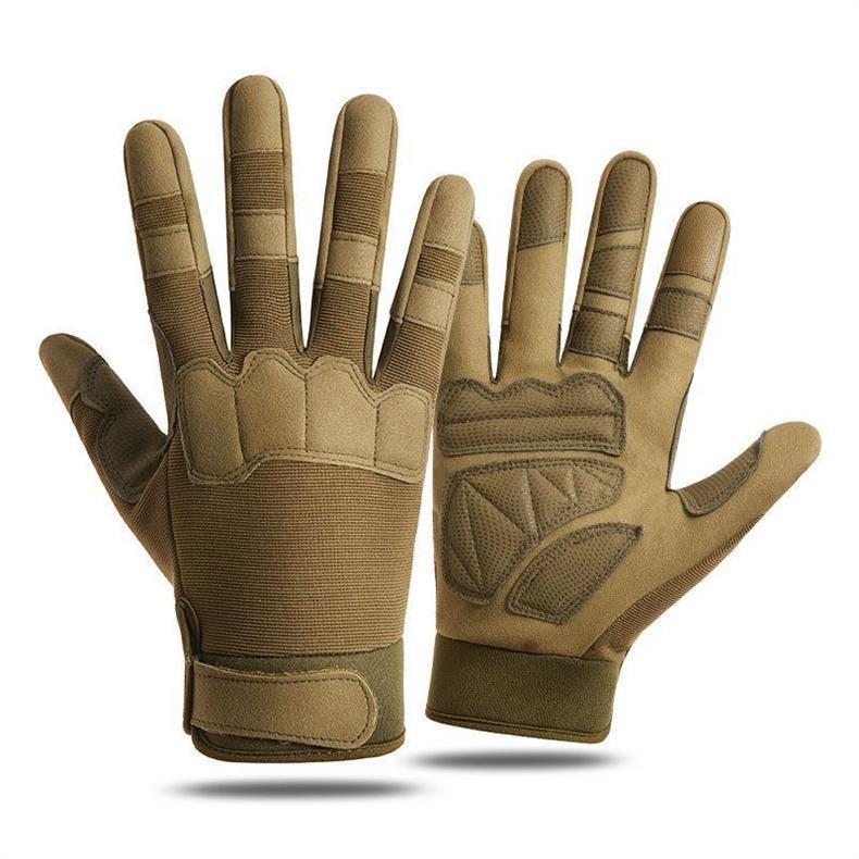 Tactical gloves, unisex, full-finger, for outdoor sports, mountaineering, non-slip, special forces, military enthusiasts, motorcycle riding, hard shell gloves