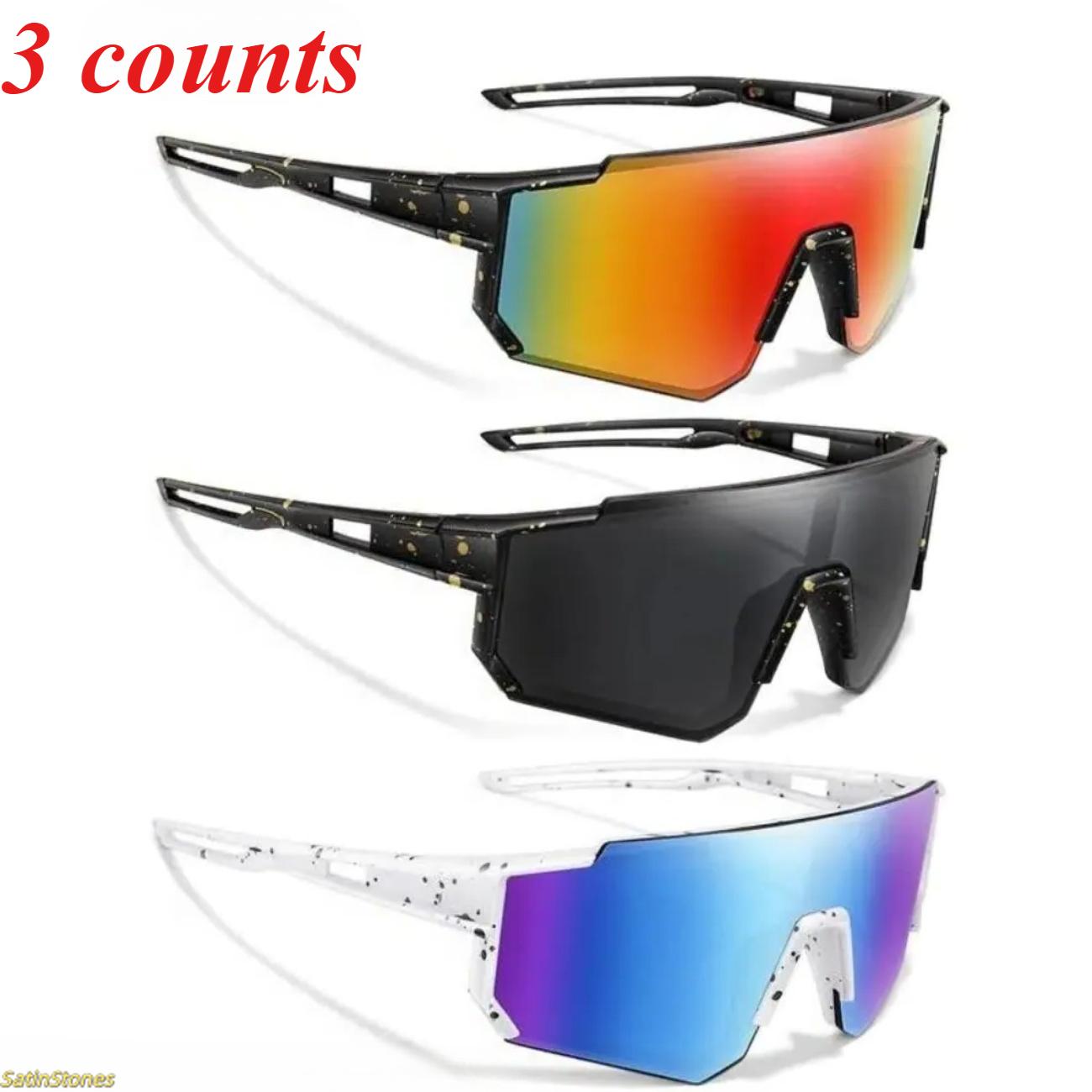 5-Pack Unisex Sunglasses (2026 Model) — UV-Protective Eyewear for Men and Women; Ideal for Outdoor Sand Protection, Fishing, and Sports